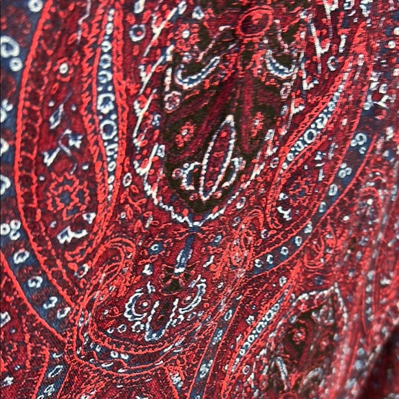 American Eagle Paisley Print Kimono Cardigan Size Medium - Picture 4 of 10